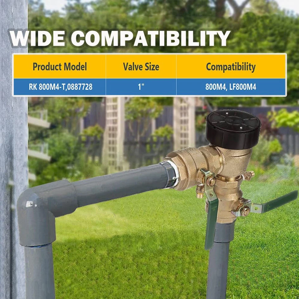 0887728 RK 800M4-T 1" Total Rebuild Kit for Watts 1" 800M4 and 800M4-FR Series - Image 2 of 4