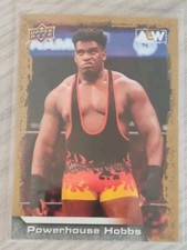 2022 Upper Deck AEW Gold #6 Powerhouse Hobbs Wrestling Card