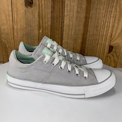 grey and mint converse