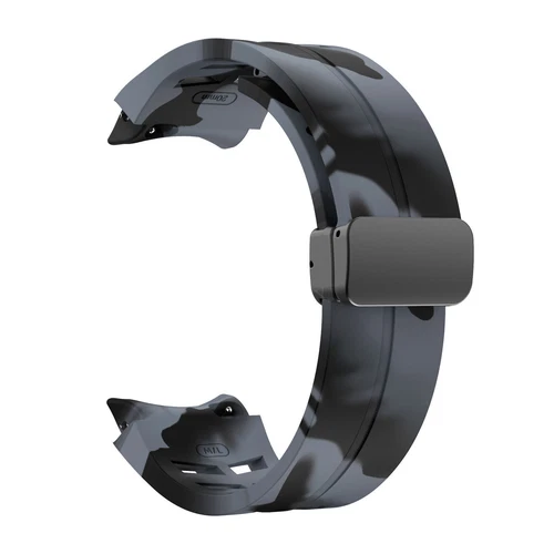 Magnetic Buckle Breathable Silicone Band for Samsung Galaxy Watch 7 6 5 4 Bands - Picture 42 of 115