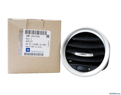 Bocchetta Aria Per OPEL CORSA D (2006-2014) - Ricambio In ABS Nero Per Climatizzatore Auto - Foto 7