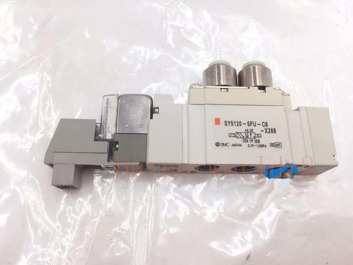 SMC Cylinder Solenoid Valve SY5120-5FU-C6-X268 for Roland 700