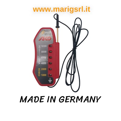 TESTER AKO PER RECINTO ELETTRICO MISURATORE LINEA TENSIONE RECINZIONE CINGHIALI