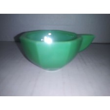 Akro Agate JADITE OCTAGONAL Child's Cup