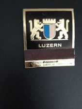  Luzern Switzerland Colorful Match Book