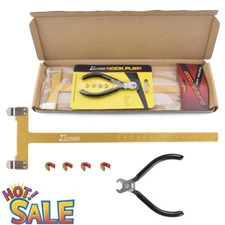 Archery Nocking Buckle Pliers String D Loop Nock Points Tool + T Bow Square