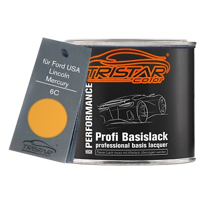 Autolack Dose für Ford USA Lincoln Mercury 6C Medium Yellow Gold 0,5L