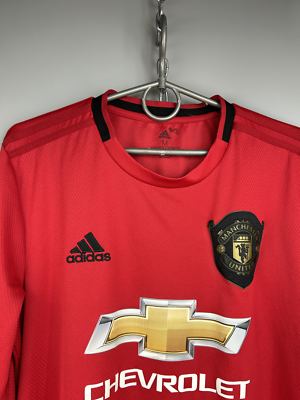 Manchester United 2019 2020 Home Shirt Jersey Long Sleeve Adidas