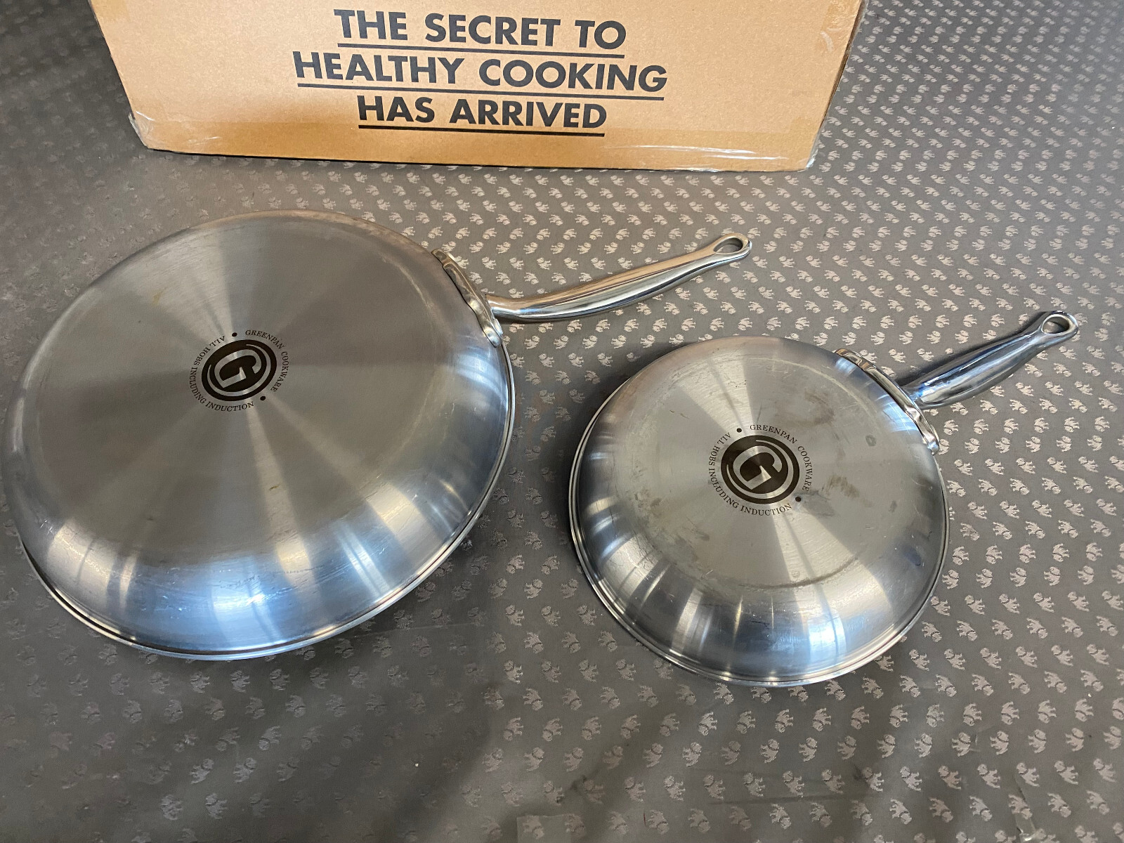 GreenPan Copenhagen 2 Hard Anodised Ceramic NonStick Frying Pan 28