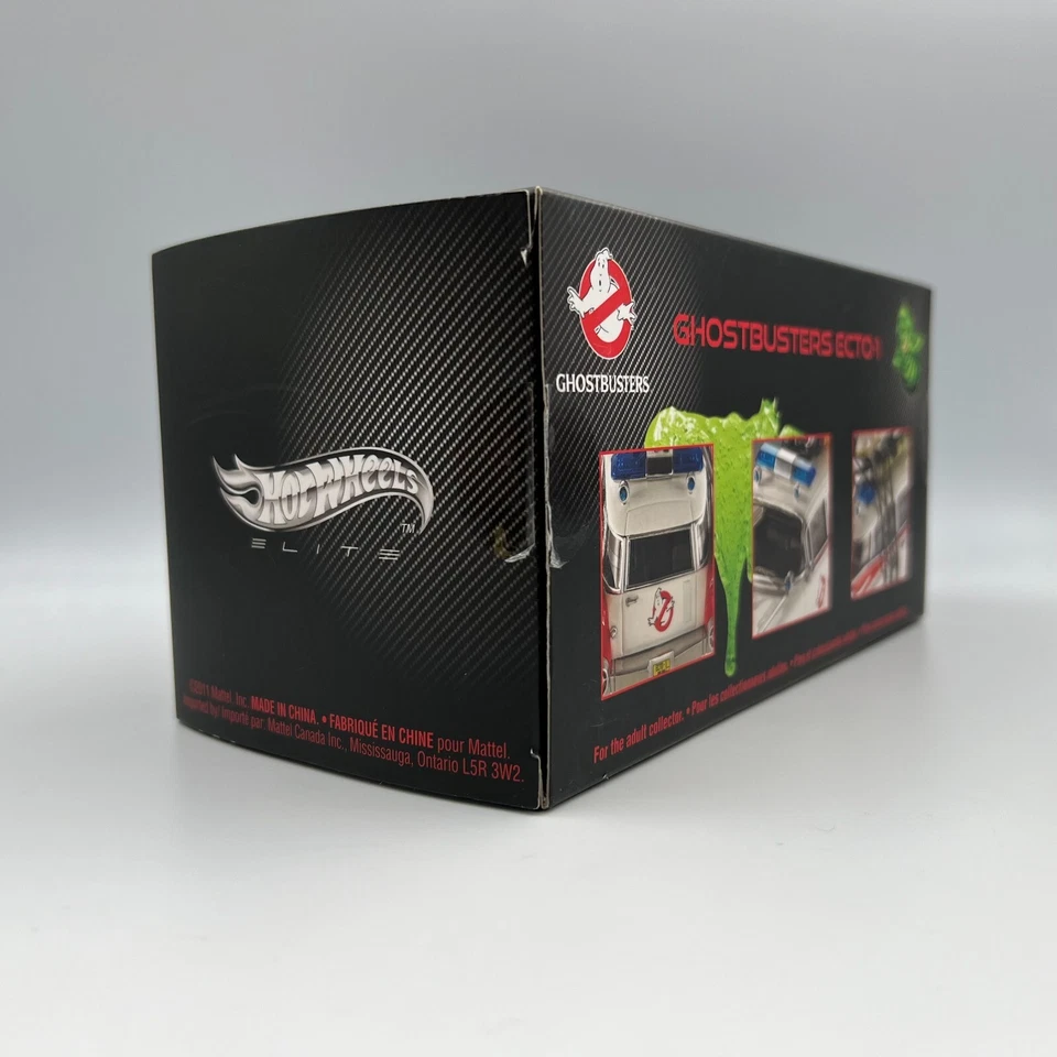 Ghostbusters Ecto-1 escala 1/43 Hot Wheels Elite Foto 4 de 4