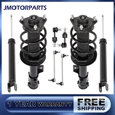 Front Struts Rear Shocks w/ Sway Bar End Link For Hyundai Sonata Kia Optima