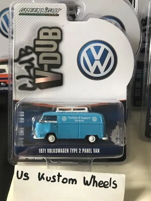 Greenlight 1/64 🇨🇵 2020 V-Dub Séries 10 , 1971 Volkswagen Type 2 Panel Van