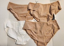 NEW GAP BODY Organic Stretch Cotton Hipster Underwear Panties Large 4 Pair U 28