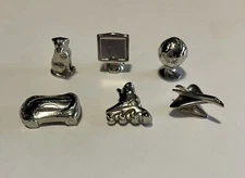 Monopoly Charms Game Pieces…Great for Replacements Parts Lot of 6 CHARMS ONLY