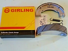 37-0977 TRIUMPH TIGER CUB T20 TRIALS BRAKE SHOES FRONT OR REAR WATERPROOF W977