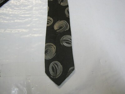 ジュン Lionhearted SKINNY Tie brown gray 57 x 2 Necktie 15215 | eBay