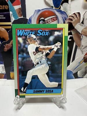 1990 Topps 692 Sammy Sosa Rookie Card RC Chicago White Sox Rare Baseball |  eBay