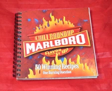 BO01 Marlboro 2002 Chili Roundup Flavor It Up Cookbook with 50 Winning Recipes