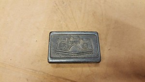 VW Golf Jetta MK2 Wolfsburg Front Kotflügel Blinker Blank Logo Emblem 165853688A