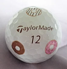 TaylorMade TP5 Pix Donut Logo Golf Ball - AAAAA
