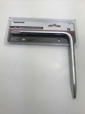 Superior Tool 03850 Tapered Faucet Seat Wrench 6'' x 6''