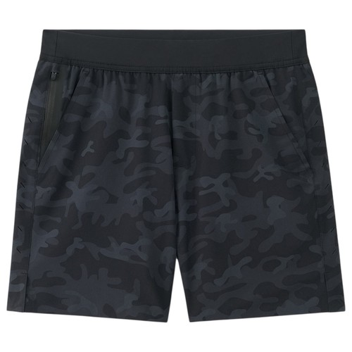 Ten Thousand Herrenshorts Größe 2XL schwarz Tarnmuster Intervall sportlich 9" Schrittlänge
