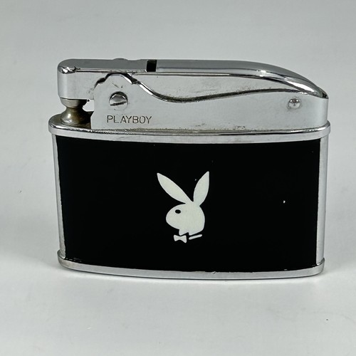 Playboy Black Lighter with Bunny Logo, Collectible Pinups Theme