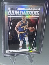 2022-23 Donruss Optic Stephen Curry Holo Prizm Elite Dominators #7 Warriors