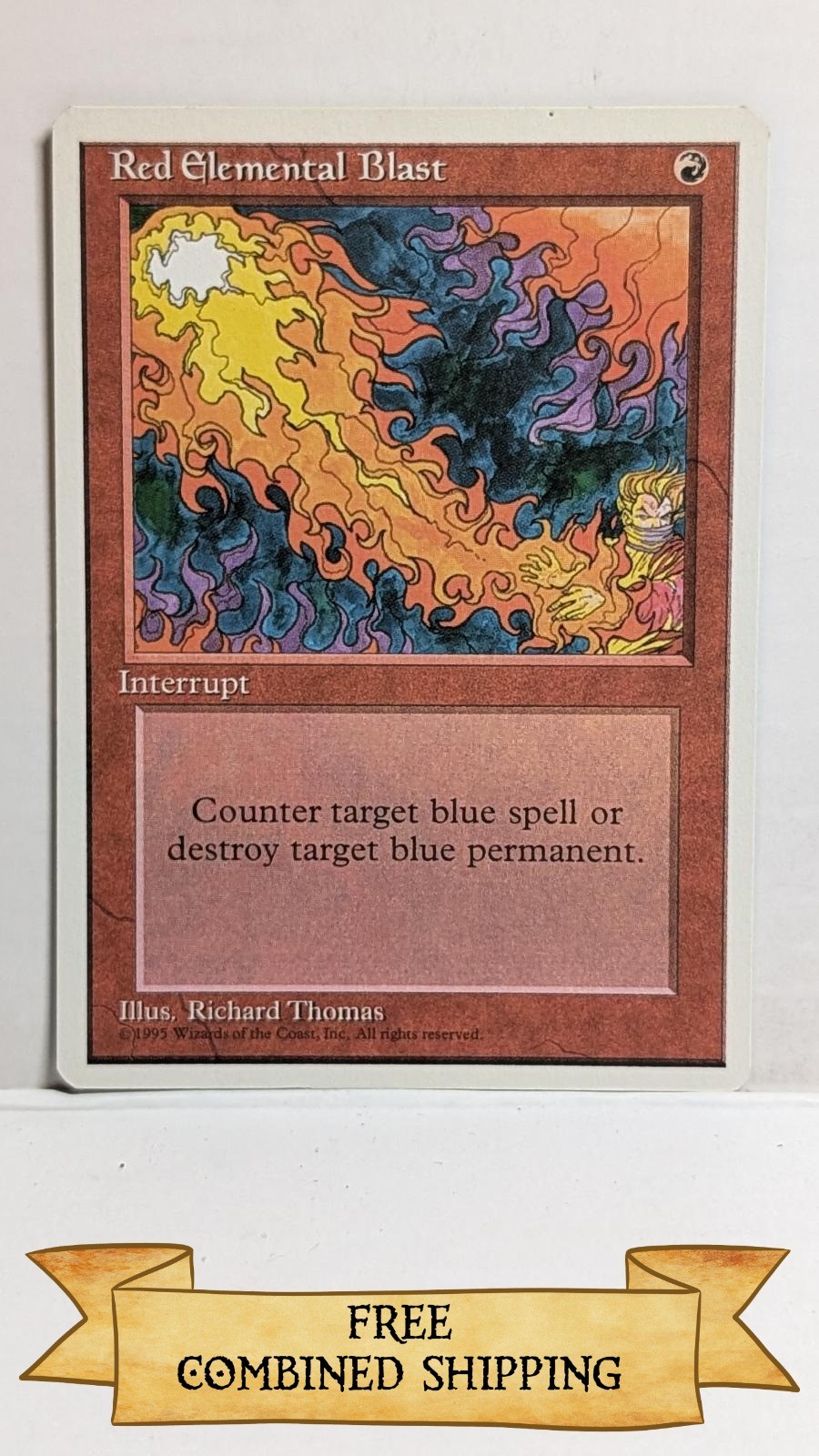 Red Elemental Blast Fourth Edition ...sku: DB19