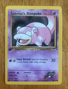 Sabrina's Slowpoke 095/132 Gym Heroes Common