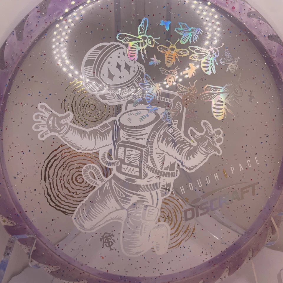 Discraft X Thought Space Athletics Buzzzsaw Редкая USDGC 25' Бег: Фиолетовый Ободок - Изображение 2 из 4