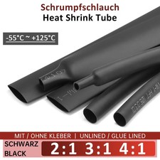 Heat Shrink Tube 2:1 3:1 4:1 Adhesive Glue Dual Wall Shrinkable Tubing Wire Wrap