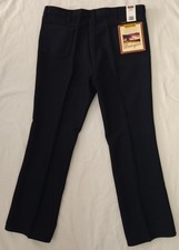 Wrangler Wrancher Boot Jeans 82NV Navy Polyester Size 42x32 NWT BootCut