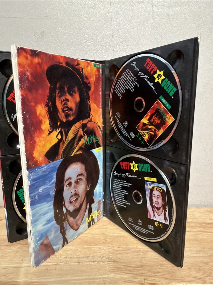 Bob Marley Songs of Freedom 4 CD Box Set 1992 Limited Numbered w/ Book - Image 4 of 4