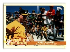 Mark McGwire 2020 Topps Spring Has Sprung #SHS-10 Oakland Athletics Mint