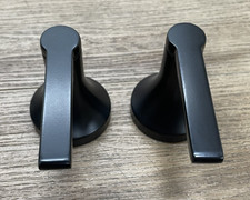 Signature Hardware SHLZ4RTLEVMB Lentz Tub Faucet Handles - Matte Black *READ*