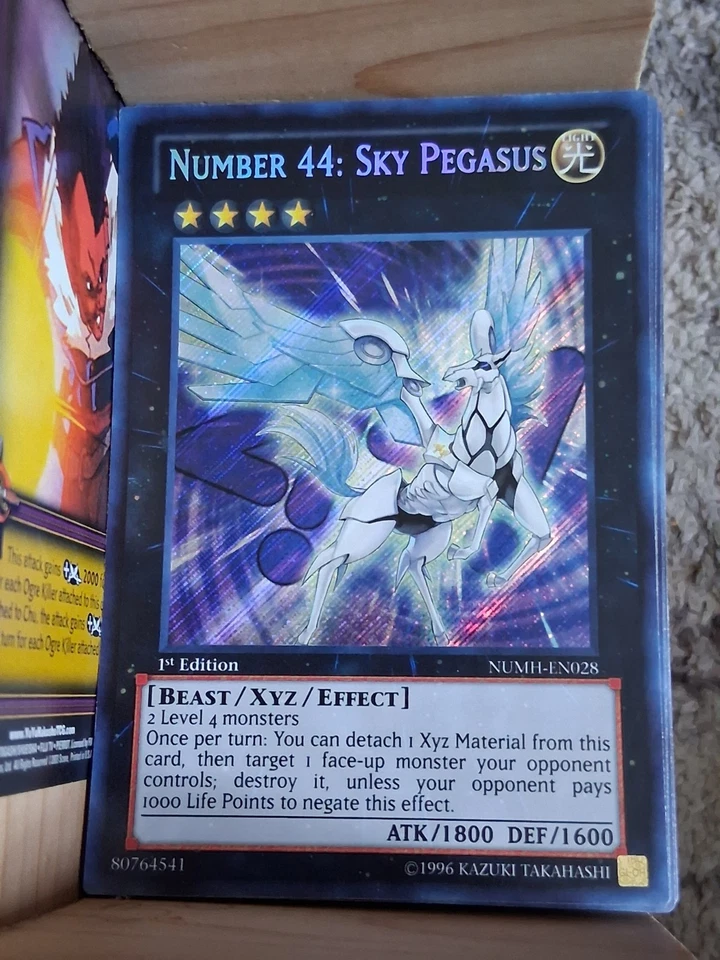 Number 44: Sky Pegasus NUMH-EN028 Number Hunters 1st Edition - Photo 1/1