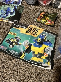 LEGO Bionicle Lot Toa Nuva Parts Lot 2002 w/ Canisters & Manuals