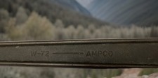 Vintage AMPCO W72 Adjustable, Non-sparking, Aluminum Bronze Wrench