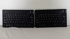  2 PACK New Onn Universal Compatible PC Tablet Bluetooth 3.0 Wireless Keyboard