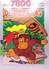 ATARI 7800 -- DONKEY KONG (ATARI CX7848) #NOS #NEW #SEALED