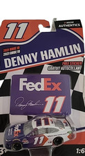NASCAR Authentics Denny Hamlin 11 FedEx Car 2021 Wave 10 1/64 FREE SHIPPING