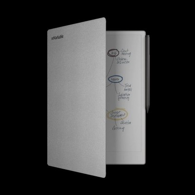 reMarkable Paper Pro 11.8''w/Marker Plus & Polymer Gray Folio Certified Refurb