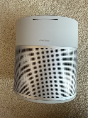 Bose Standalone Home Speaker Silver Cylinder 807548-0030 Type A Plug
