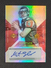 2004 Upper Deck Reflections Signature Matt Schaub #SR-MS Rookie Auto RC