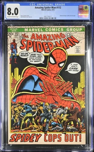 Amazing Spider-Man #112CGC , 131, 148, 154, 156 CGC lot