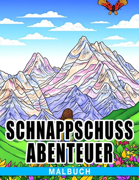 Schnappschuss-Abenteuer Malbuch: Entdecken Und Malen FüR Kinder Von 6-9-image