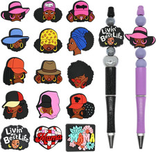 Silicone Focal Beads for Pens Cow/Cat/Dog/Panda Beads Bulk Animals Focals Bead f