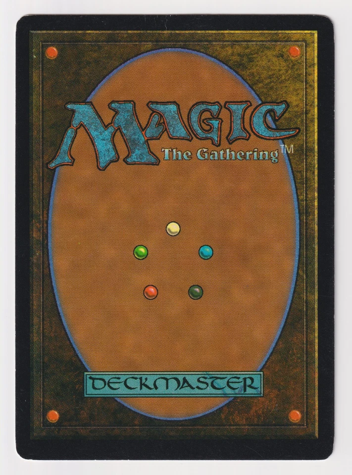 Blue Signed Frenetic Efreet MP Mirage Artist Thomas Gianni MTG Reserved List! - Image 2 of 2