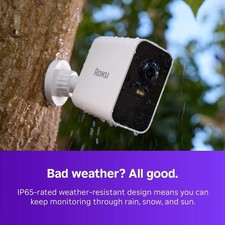 Roku - Battery Camera for Easy Home Monitorin...